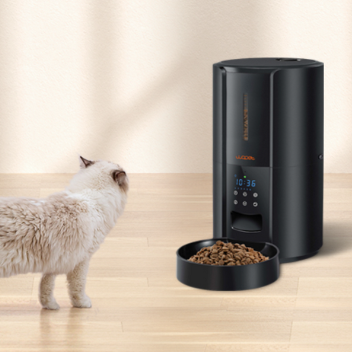 Large Automatic Pet Feeder with Timer and Voice Recording