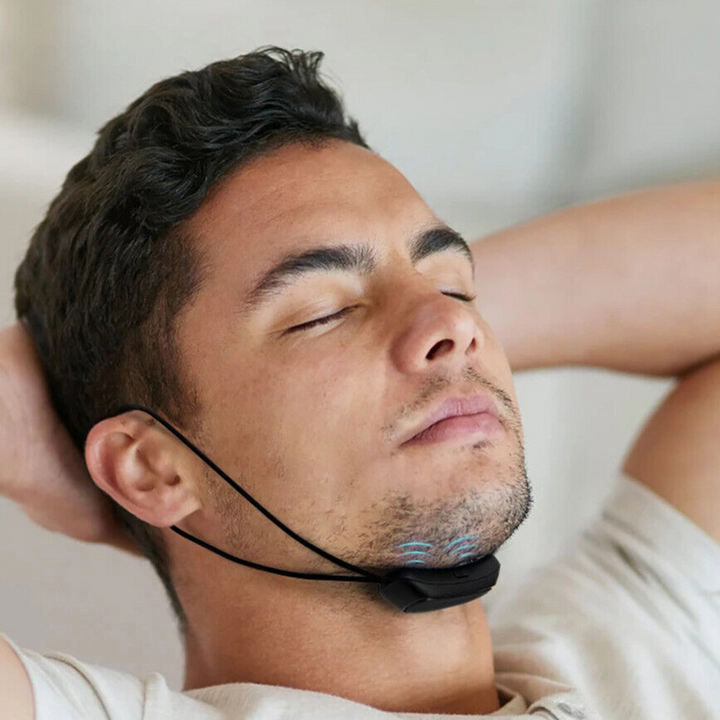 Harwelton™ Smart Chin Strap Device with Gentle TENS Pulse Massage