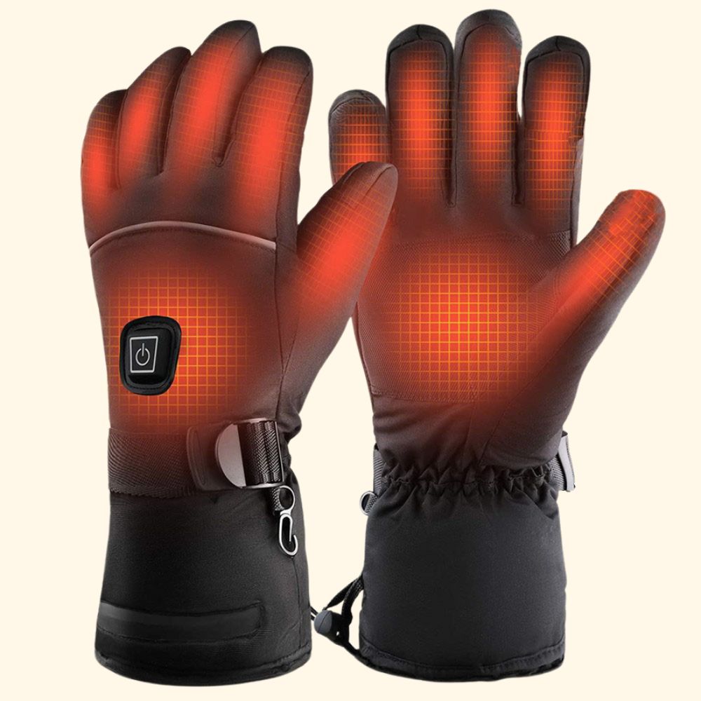 Rechargeable Heated Gloves with 3 Heat Settings