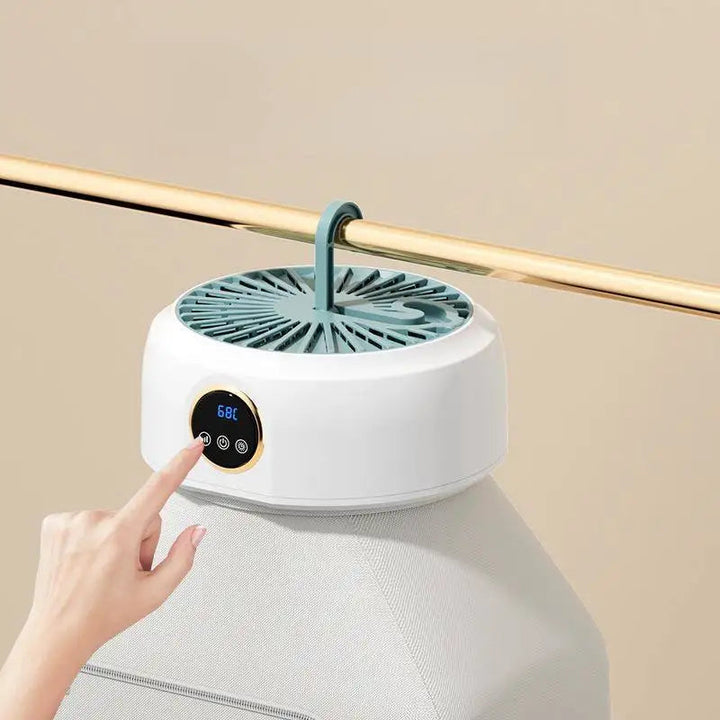 Harwelton™ Foldable Electric Clothes Dryer with 600W Quick-Dry Power