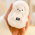 Harwelton™ Rechargeable Plush Hand Warmer in a Cuddly Animal Design