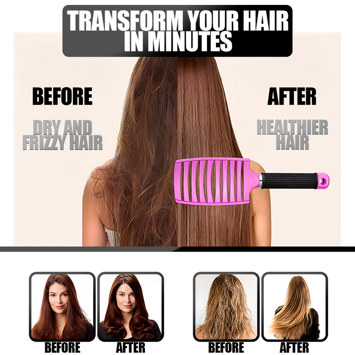 Detangling Hair Brush for Gentle, Painless Knot Removal