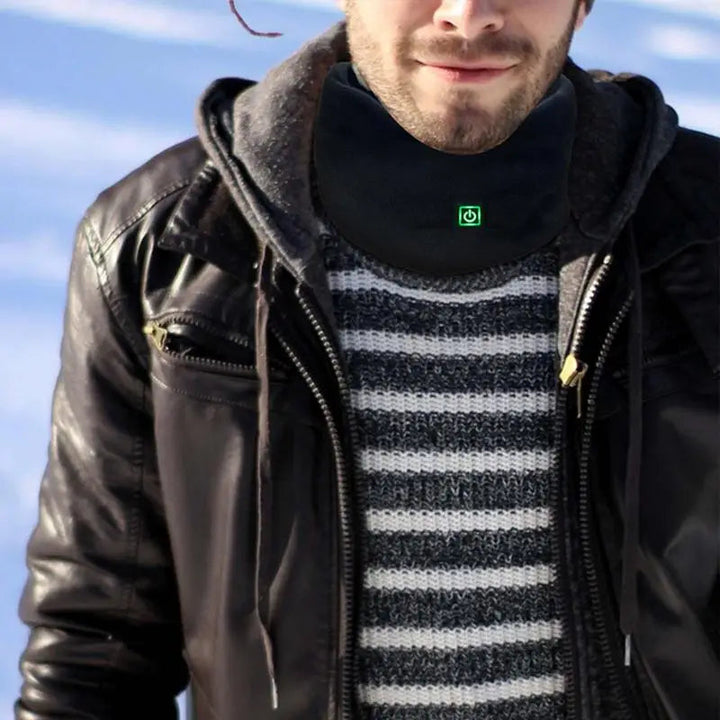 USB Heated Scarf for Winter with 3 Heat Settings
