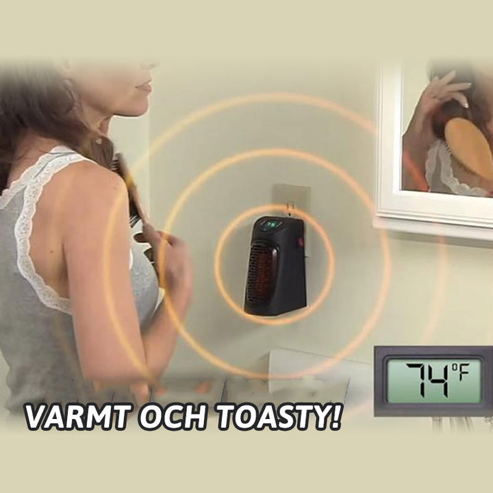 Harwelton™ Ceramic Plug-In Heater with Adjustable Thermostat