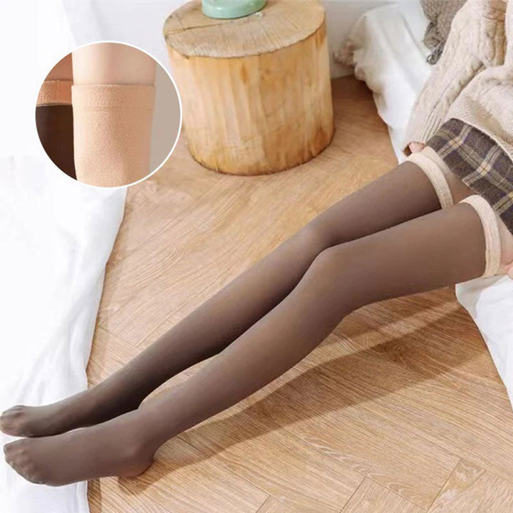 Harwelton™ Thick Fluffy Over-the-Knee Socks That Stay Up