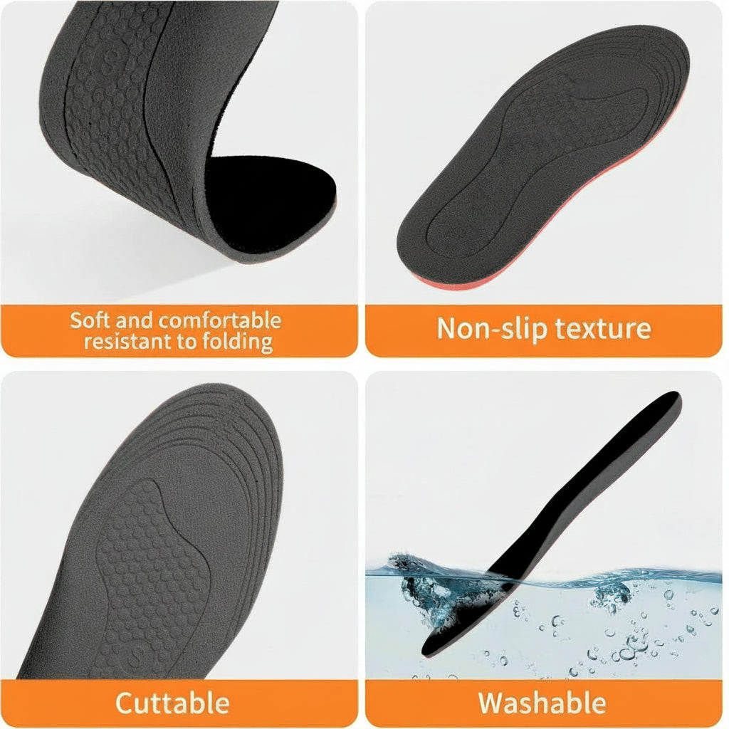 Harwelton™ USB Rechargeable Heated Insoles with Adjustable Heat
