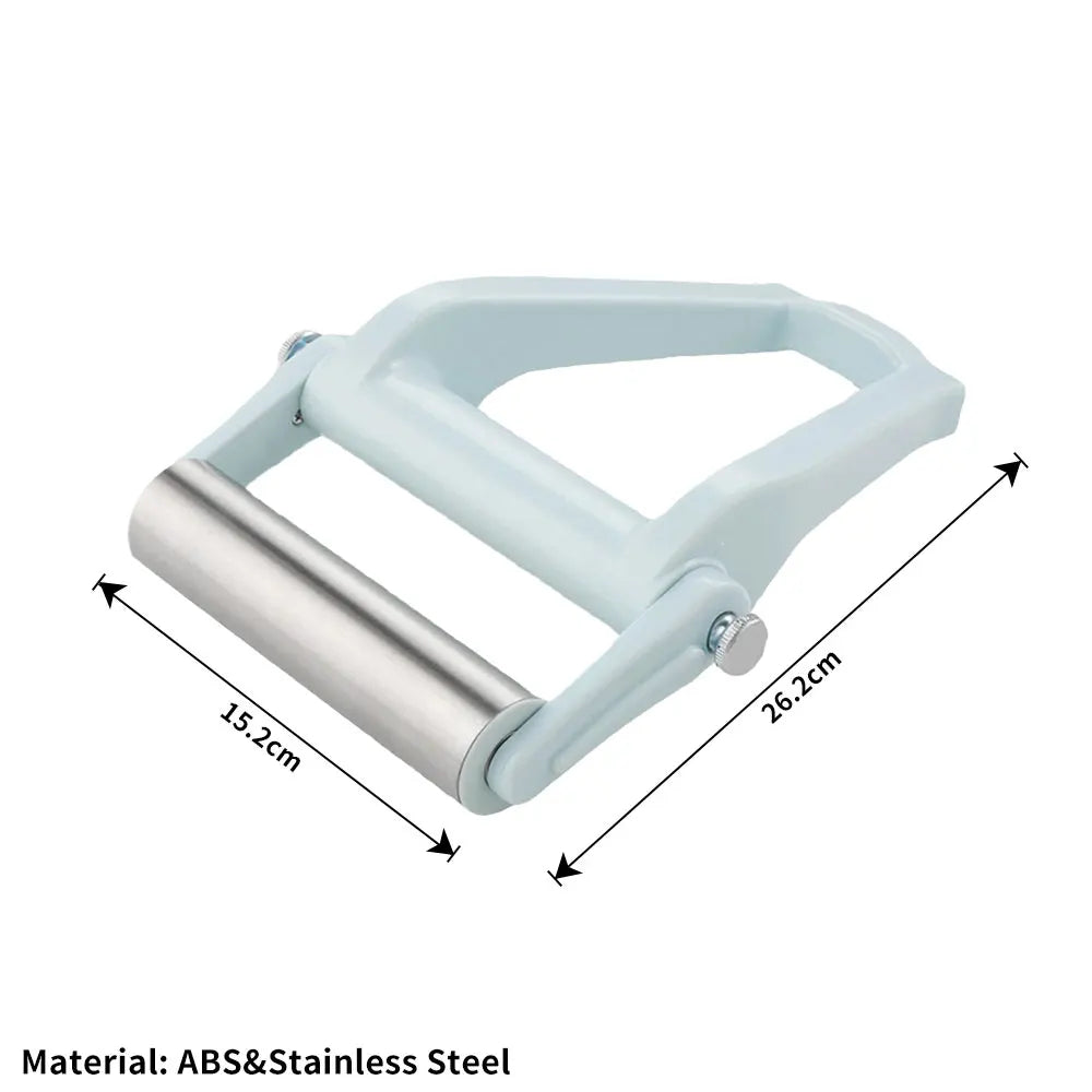 Harwelton™ Stainless Steel Handheld Pastry Roller with T-Shape Grip