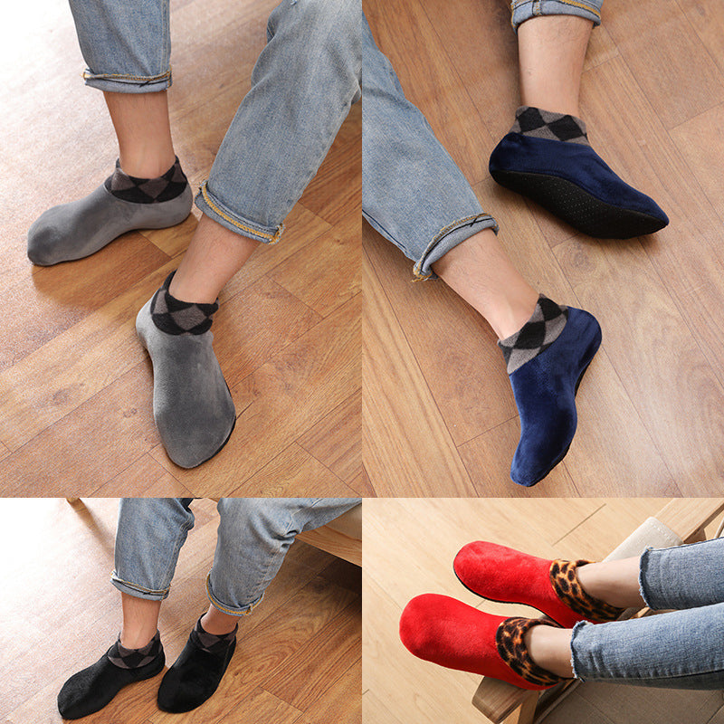 Non-Slip Grip Socks with Silicone Sole for Men and Women