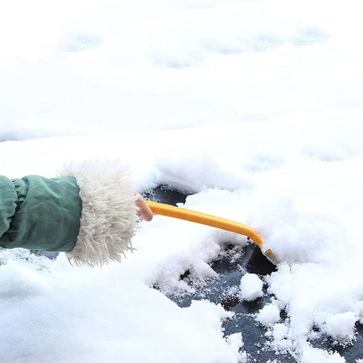 Harwelton™ Compact Snow and Ice Shovel for Car Windscreens and Driveways