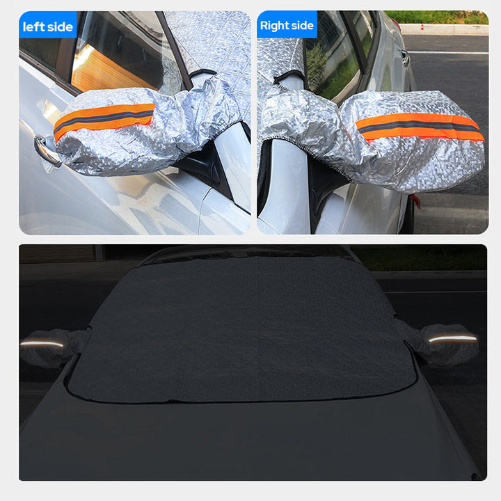 All-Season Magnetic Car Windscreen Cover with Mirror Covers