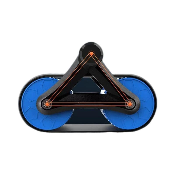 Harwelton Double ab roller with auto rebound and knee pad