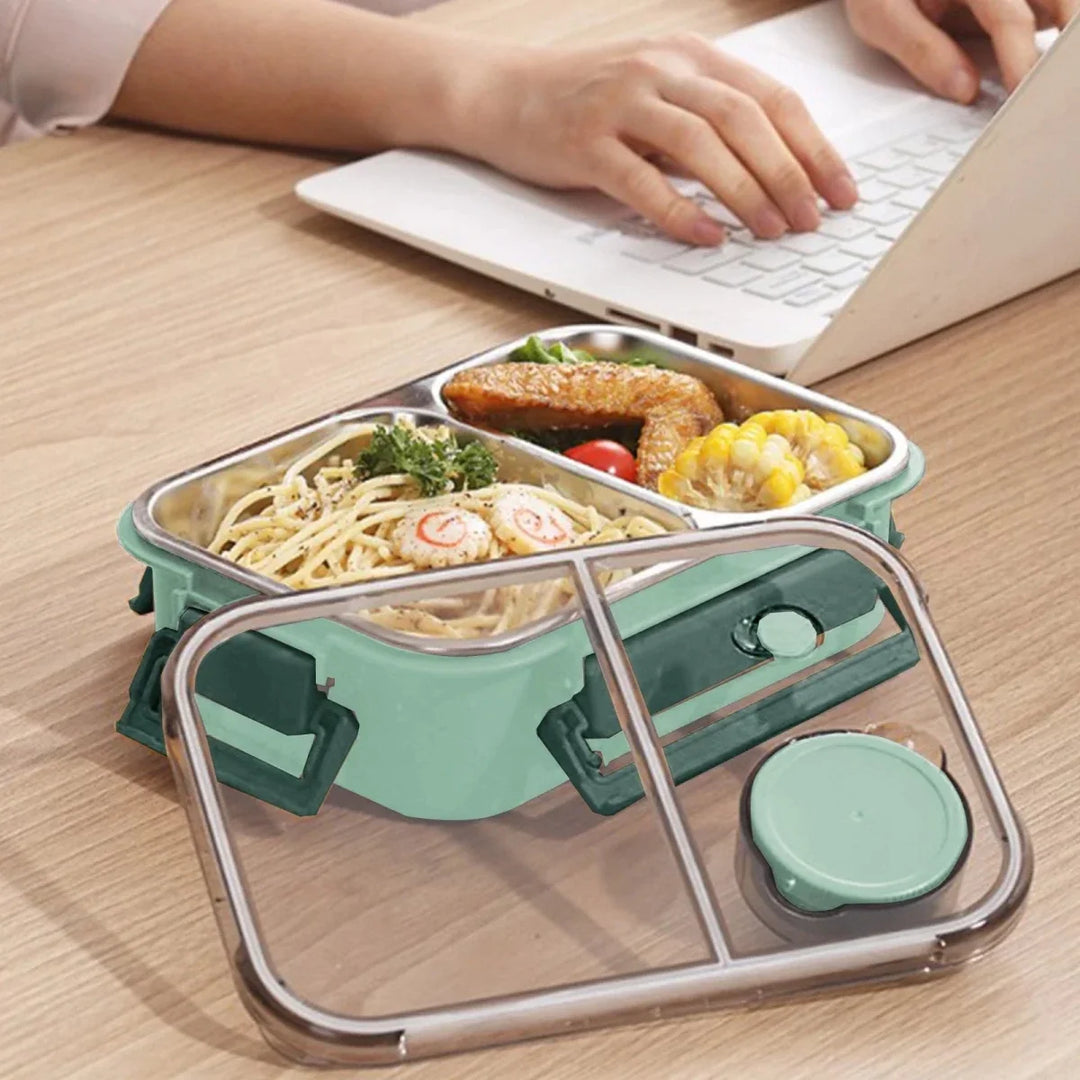 Insulated Food Flask with Leak-Proof Lid for Hot Meals on the Go