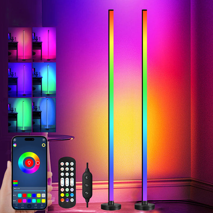 Smart RGB Floor Lamp with Music Sync and App Control