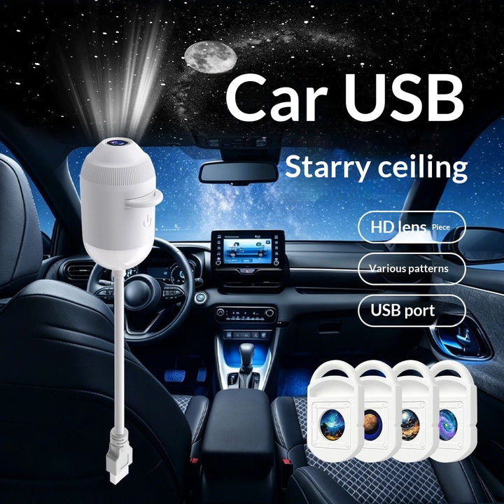 Galaxy Star Projector – Planet Lamp for Bedroom Ceiling
