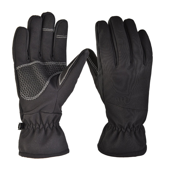Harwelton Softshell Winter Gloves with Grip Palm and Touchscreen