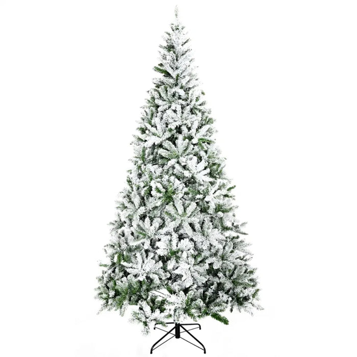 Harwelton Snow-Flocked Pine Christmas Tree, 6ft Unlit