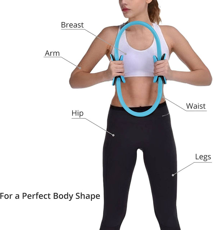 Harwelton™ Pilates Ring with Fibreglass Core and Padded Grips