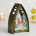 Harwelton™ Hand-Painted LED Christmas Figures – Santa, Snowman and Reindeer