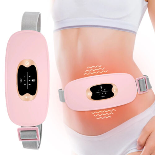 Heated Massage Belt with Vibration and 3 Warmth Levels