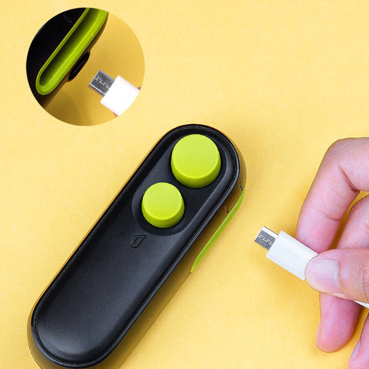 Rechargeable Mini Bag Sealer with Built-In Cutter