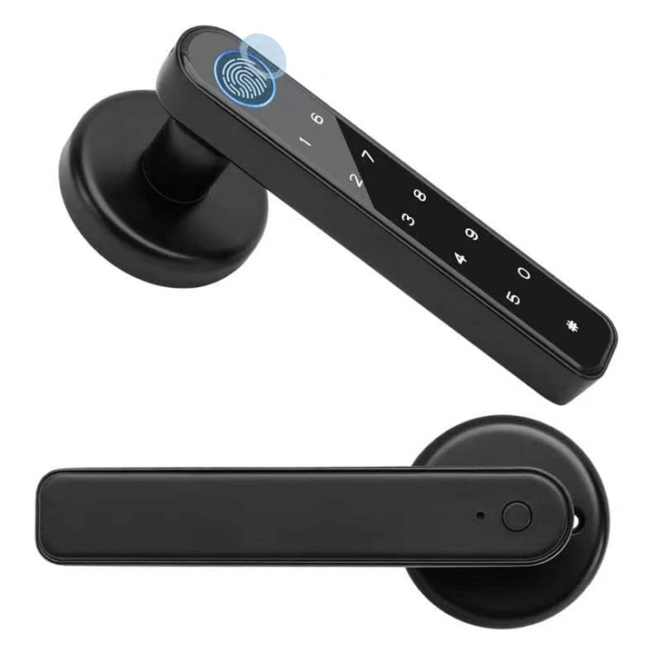 Harwelton™ Smart Fingerprint Door Lock with App Control and Key Backup