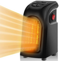 Harwelton™ Wall Plug-In PTC Fan Heater with Adjustable Thermostat