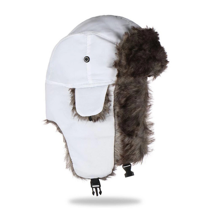 Harwelton™ Faux Fur Trapper Hat with Earflaps for Freezing Days