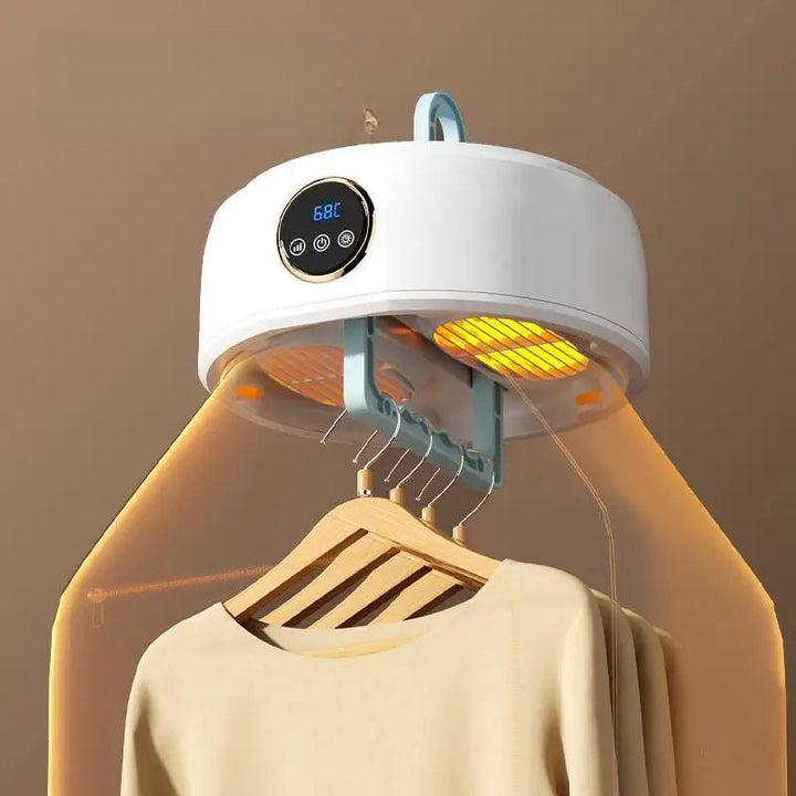 Harwelton™ Foldable Electric Clothes Dryer with 600W Quick-Dry Power
