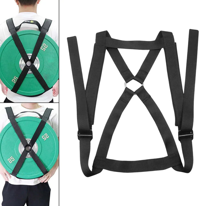 Harwelton™ Adjustable Weighted Vest for Barbell Plates with Padded Back