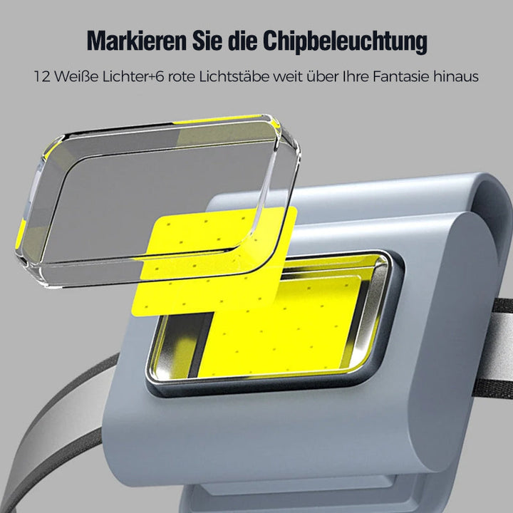 Magnetic Mini COB Torch with USB Charging, 200 Lumens