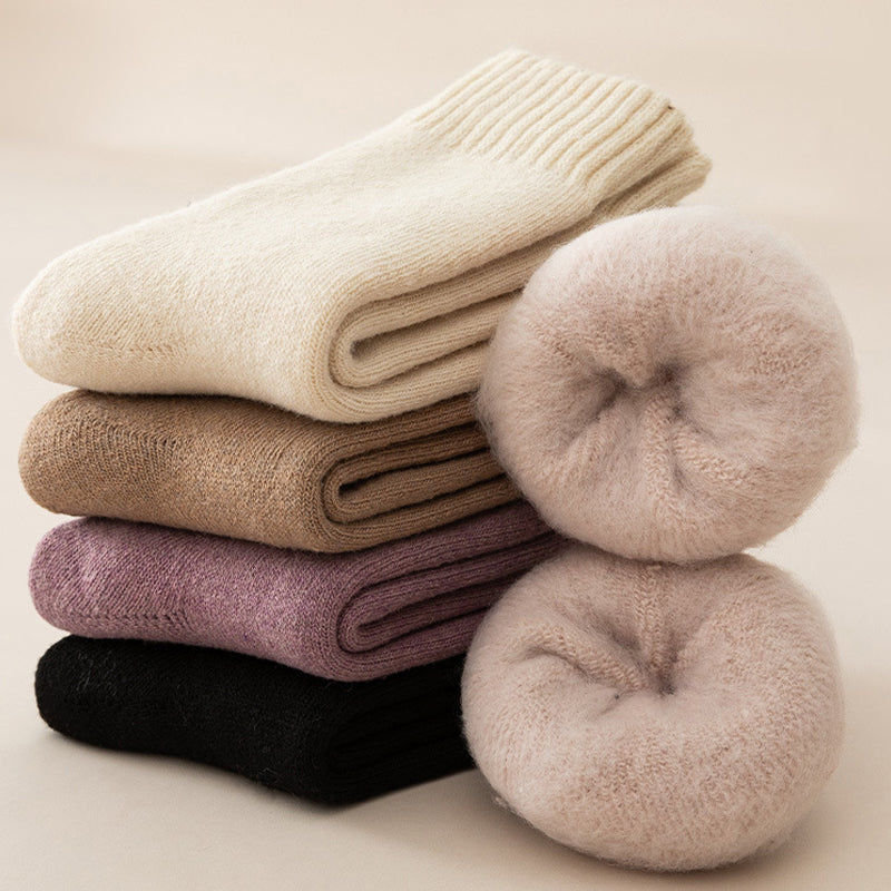 Harwelton™ Fleece-Lined Thermal Socks for Women, Pack of 3 Pairs