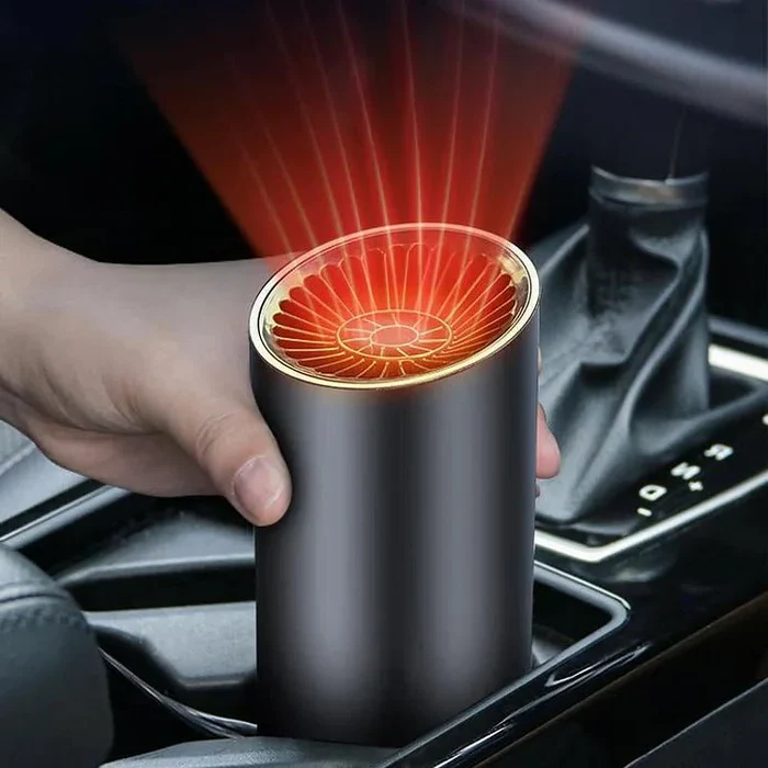 Harwelton™ Compact 150W Car Heater and Defroster for Cup Holders