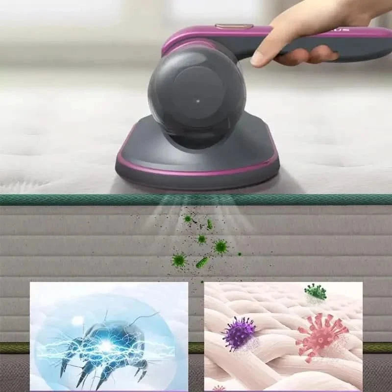 Cordless HEPA Handheld Vacuum with UVC Light for Mattresses