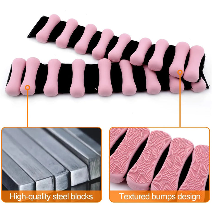 Harwelton™ Silicone Ankle &amp; Wrist Weights with Anti-Slip Fit