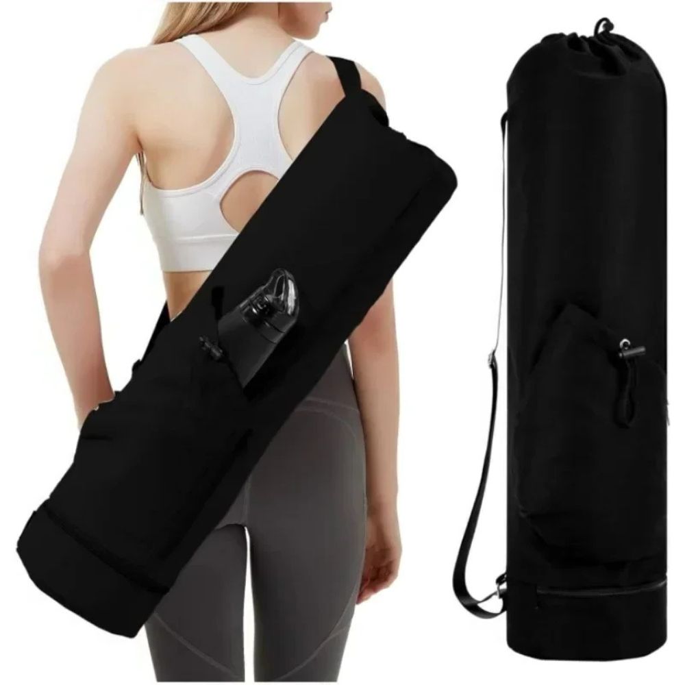 Harwelton™ Yoga Mat Bag with Waterproof Wet Pocket and Bottle Holder
