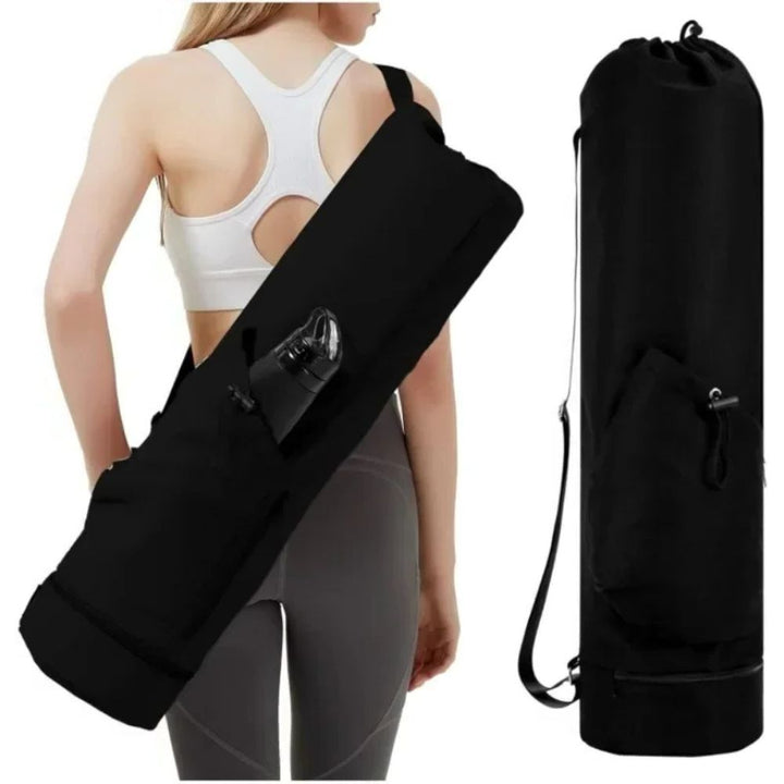 Harwelton™ Yoga Mat Bag with Waterproof Wet Pocket and Bottle Holder