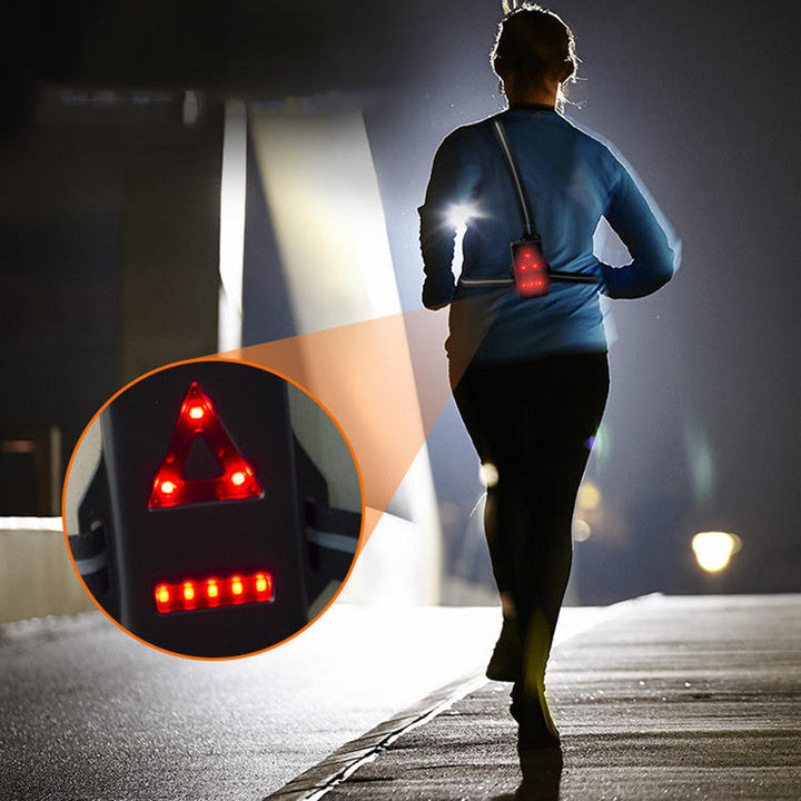 Harwelton™ Running Chest Light with Adjustable Beam and Rear Warning Light