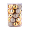 Harwelton™ Set of 34 Christmas Baubles 4 cm in Rich Shades