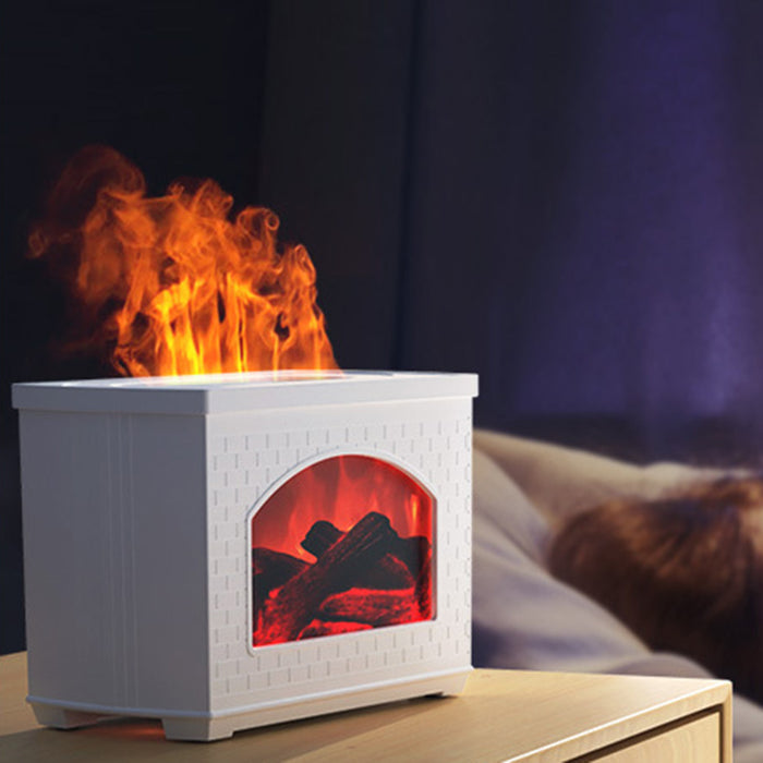 Harwelton Fireplace Flame Humidifier and Aroma Diffuser