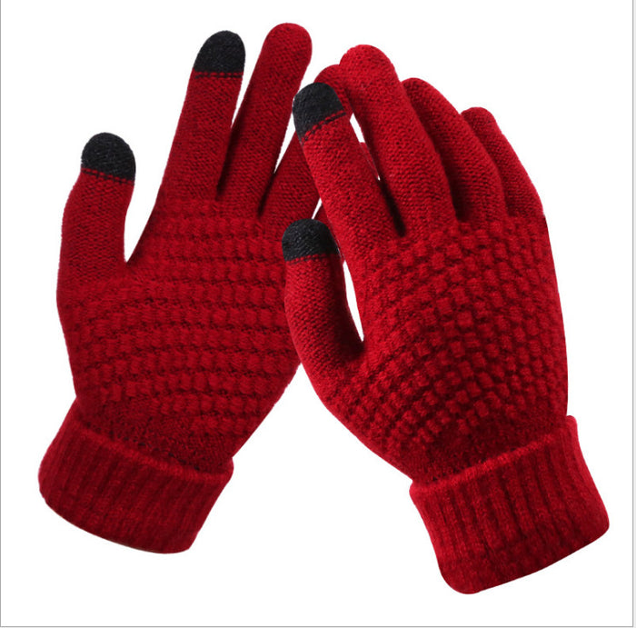 Harwelton Textured Knit Touchscreen Gloves for Everyone