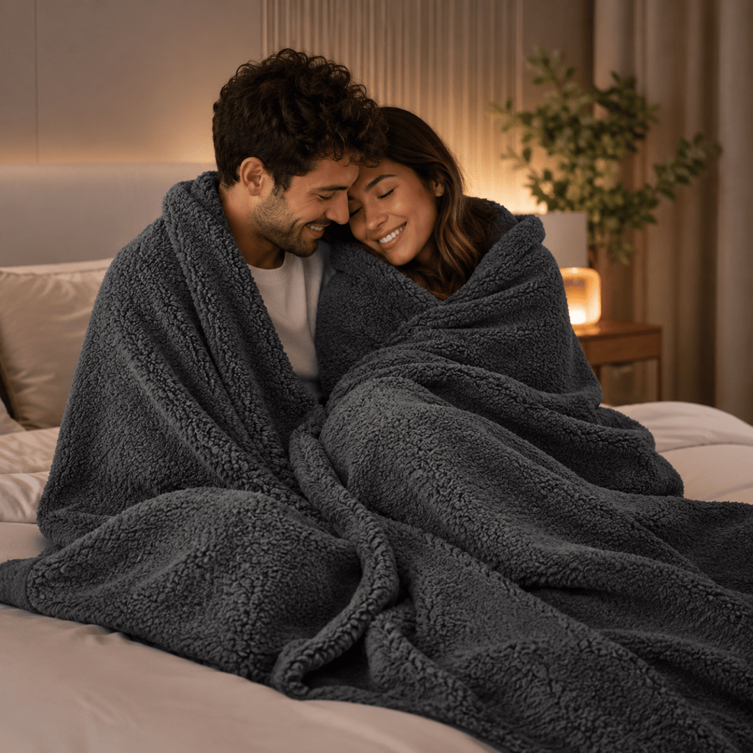 COZYSHIELD – Waterproof Fleece Blanket for Cozy Nights and Reliable Protection