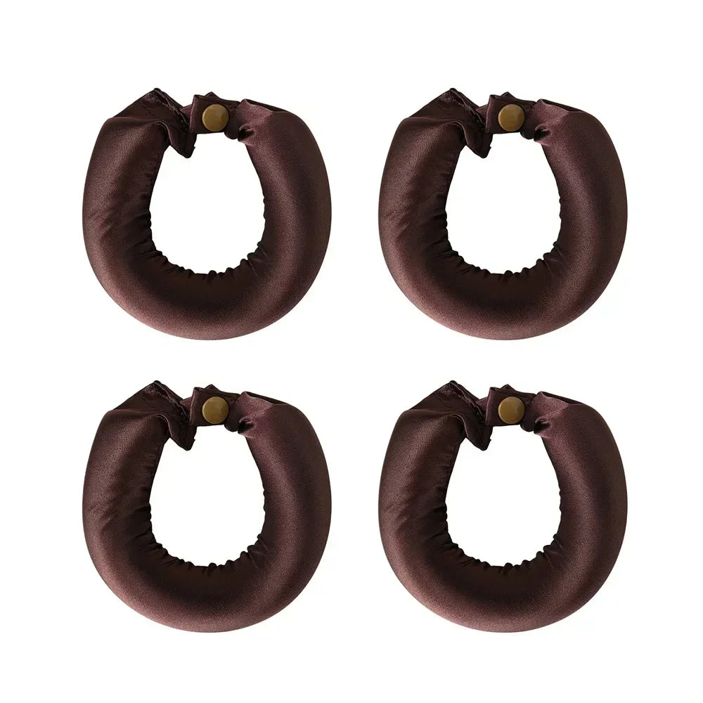 Satin Heatless Curling Headband for Soft Overnight Curls