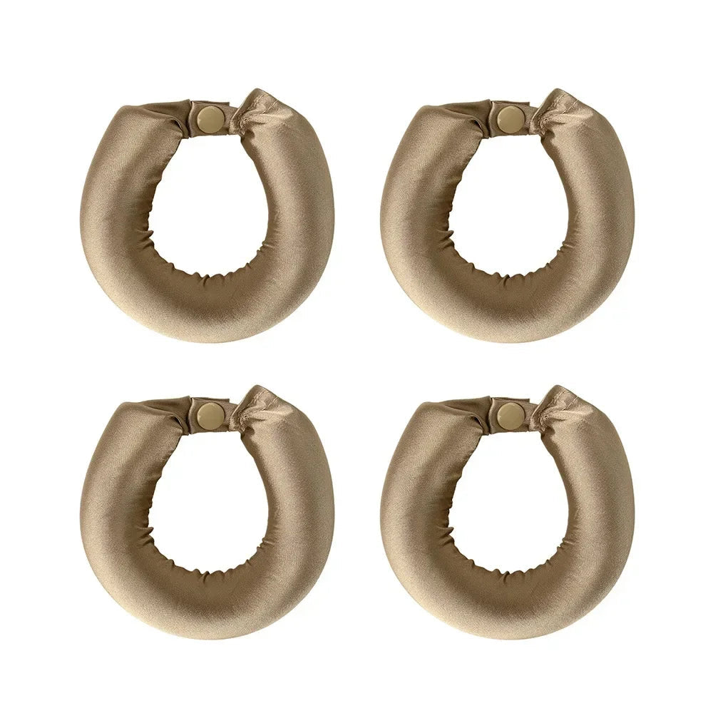 Satin Heatless Curling Headband for Soft Overnight Curls