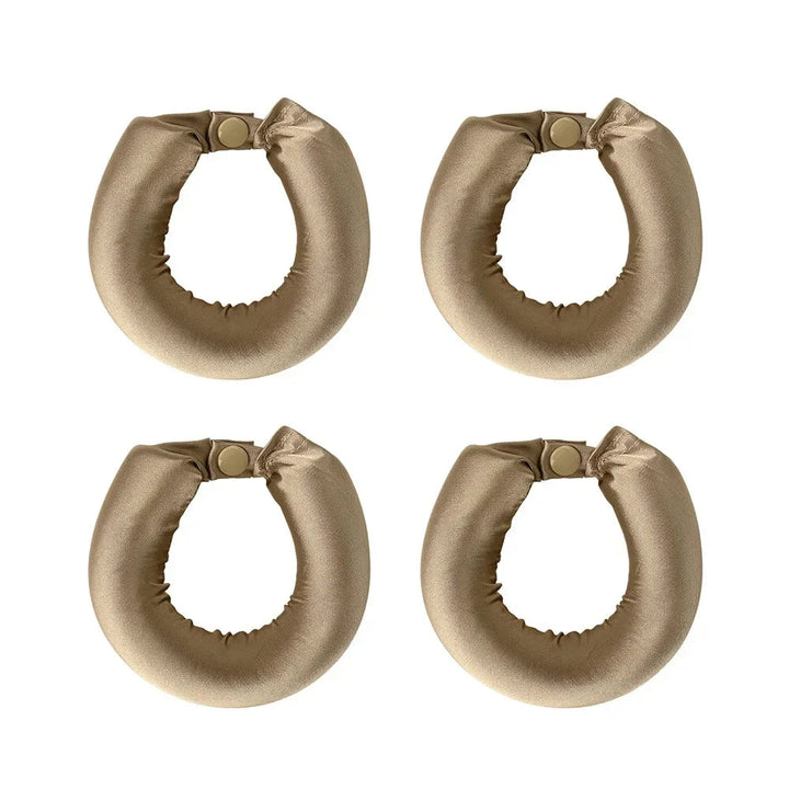 Satin Heatless Curling Headband for Soft Overnight Curls