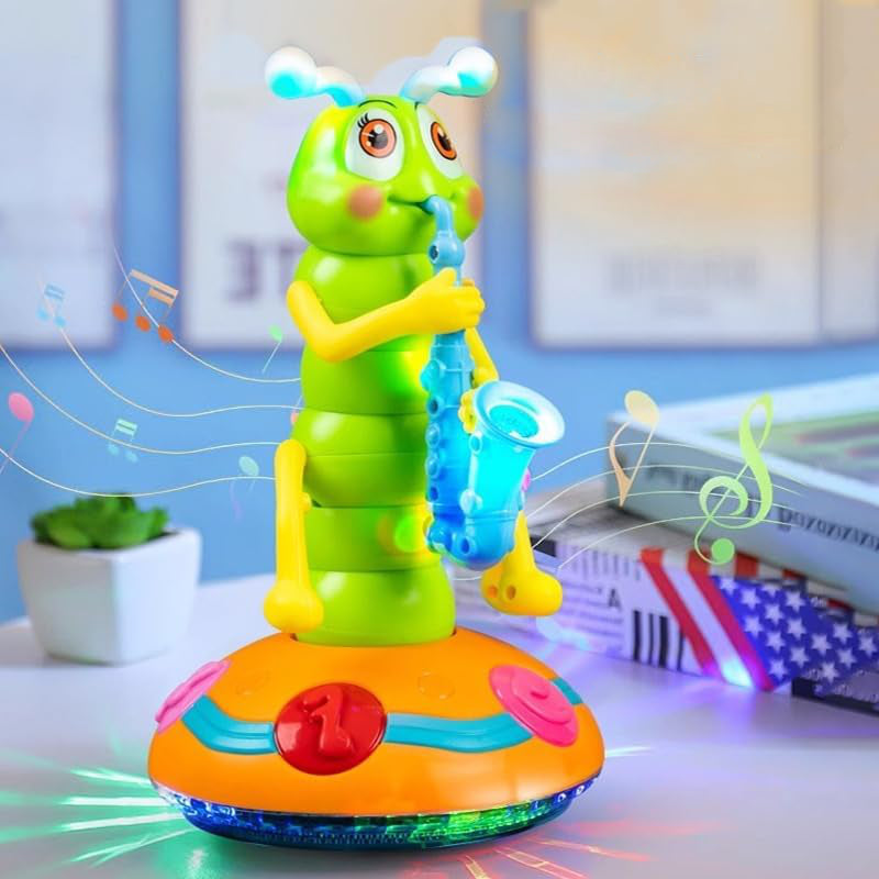 Dancing Baby Sensory Toy with Lights and Gentle Melodies
