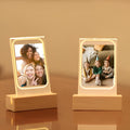 Harwelton™ Illuminated Photo Frame with Three Slots for Prints and Tickets