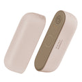 Pink rechargeable magnetic hand warmer pair