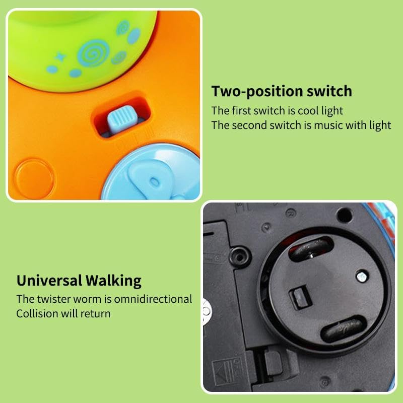 Dancing Baby Sensory Toy with Lights and Gentle Melodies