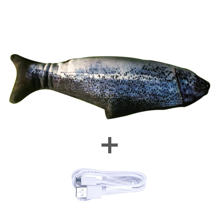 Harwelton Flopping fish cat toy that wiggles at a touch