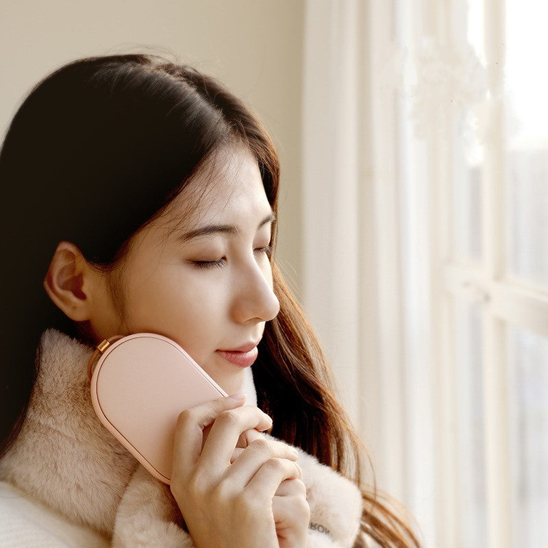 Rechargeable Electric Hand Warmer With Power Bank Function